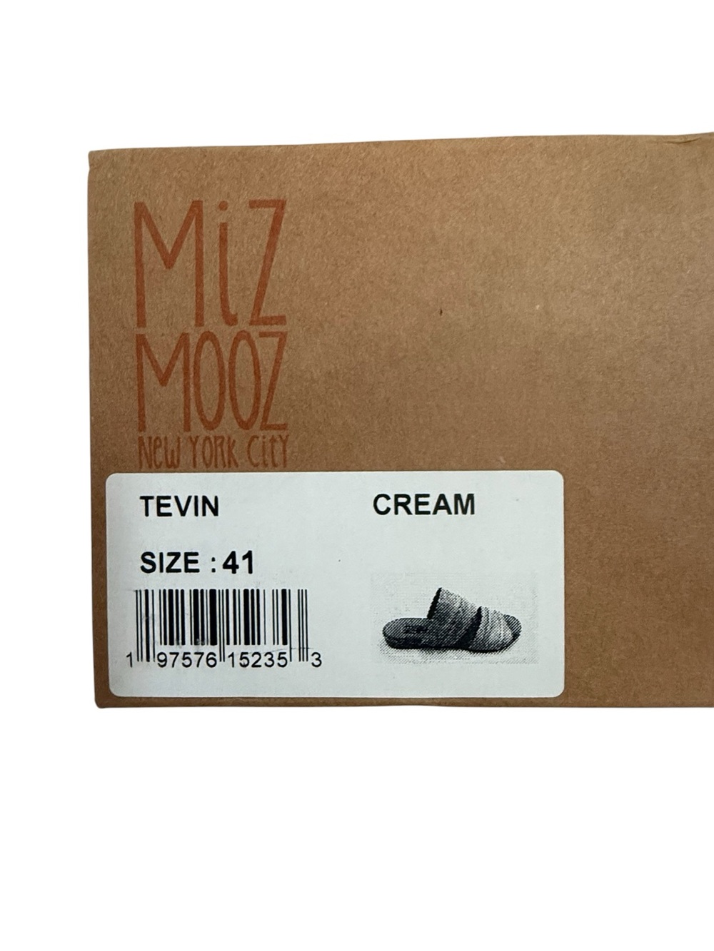 Miz Mooz Tevin Women's White Leather Ruched Double-Band Slide Sandals! Sz 41/10 - Picture 13 of 15